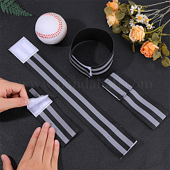 4 шт. полиэстеровые светоотражающие браслеты&nbsp;AJEW-CN0005-23A