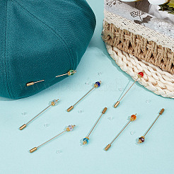 8шт латунная брошь&nbsp;JEWB-DR00016