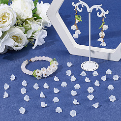 150 шт. прозрачные стеклянные колпачки&nbsp;GLAA-SC0002-76