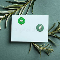 Латунная восковая печать штамп с ручкой&nbsp;AJEW-WH0184-0985