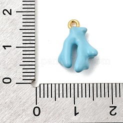 Подвески из нержавеющей стали 304 с эмалью&nbsp;STAS-P431-32G-02