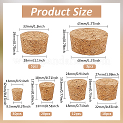 80шт. 6-х стилистическая пробка-колонка&nbsp;FIND-BC0014-31