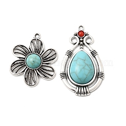 Тибетский сплав стиля большие кулоны&nbsp;FIND-B058-03AS-03