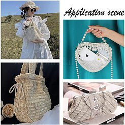 Круглые бусины из экологически чистого окрашенного стекла с жемчугом&nbsp;HY-PH0011-02-8mm