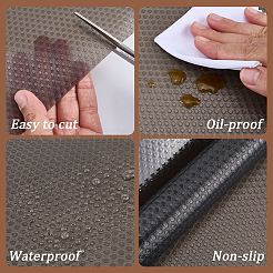 Прямоугольный нескользящий коврик для полок из ЭВА&nbsp;AJEW-WH20010-10E