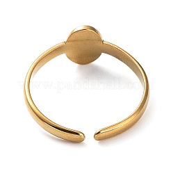 Ионное покрытие (ip) кольца из нержавеющей стали 304&nbsp;RJEW-B047-05G