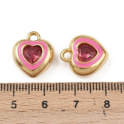 Подвески из нержавеющей стали 304 с эмалью&nbsp;STAS-C158-15G-05