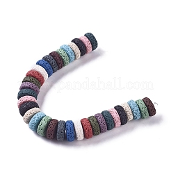 Бусы из натуральной лавы&nbsp;G-L546-C-01