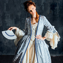 Отделка из полиэстера с волнистыми краями длиной 12 м.&nbsp;OCOR-WH0088-27