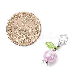 Круглые акриловые подвески&nbsp;HJEW-JM04279-02