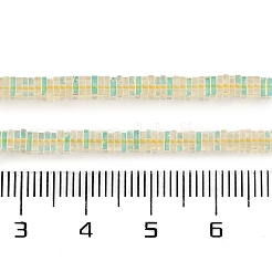 Стеклянные бусины с гальваническим покрытием &nbsp;GLAA-B023-01A-05
