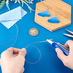 0.5м 925 серебряных провода и 0.5м тонких серебряных провода STER-PH0003-88