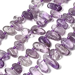 Природный аметист нитей бисера&nbsp;G-L649-D05-01