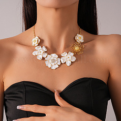 Эмалевые нагрудники из цветочного сплава для женщин&nbsp;FS-WGFF703-01