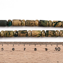 Нити бусин из натурального камня вердит&nbsp;G-N346-03A-06