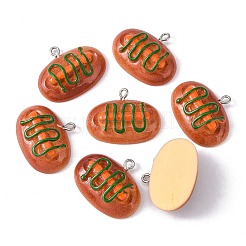 Подвески из смолы&nbsp;RESI-WH0014-37