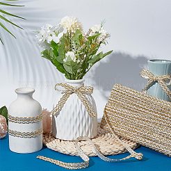 Лента для обрезки кружева из полиэстера&nbsp;OCOR-WH0082-33B