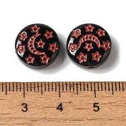 Прозрачные бусины лэмпворк&nbsp;LAMP-P065-04A