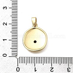 Латунные микро проложить кубического циркония подвески&nbsp;KK-P336-10G