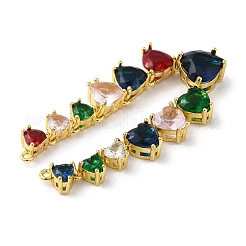 Подвески для соединителей из латуни с покрытием из стойки&nbsp;KK-F854-15G