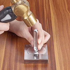 Железо металлические марки&nbsp;AJEW-BC0005-39J