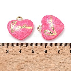 Латунь эмаль подвески&nbsp;KK-H259-10G-01