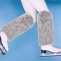 Чехол для ботинка из полиэстера с имитацией лисьего меха&nbsp;AJEW-WH0570-04C