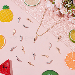 16шт 2 цвета латунные подвески&nbsp;KK-AR0004-65