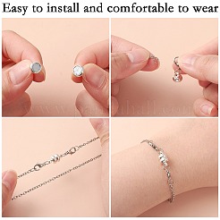 10 комплект 2-х цветных латунных магнитных застежек&nbsp;KK-CJ0001-90