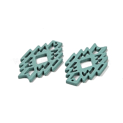 Подвески из окрашенного дерева тополя&nbsp;WOOD-S060-01A