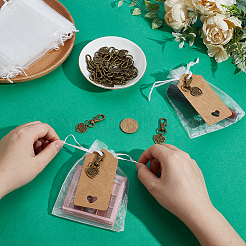 24 шт. подвеска в виде сердца из сплава в тибетском стиле с деревом жизни&nbsp;HJEW-PH02297