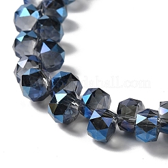 Гальванические бусины с полным радужным покрытием&nbsp;EGLA-H104-09A-FR01