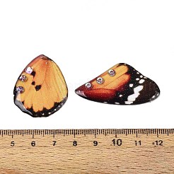 Подвески в виде крыльев бабочки из эпоксидной смолы&nbsp;RESI-T057-86C