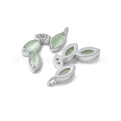 Латунные микро проложить кубического циркония подвески&nbsp;KK-F892-07P