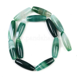 Натуральные полосатые агатовые / полосатые агатовые бусинки&nbsp;G-S280-10D