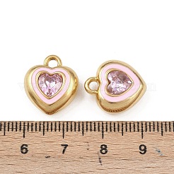 Подвески из нержавеющей стали 304 с эмалью&nbsp;STAS-C158-15G-01