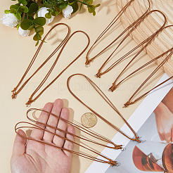 20шт регулируемый вощеный шнур для изготовления ожерелья&nbsp;AJEW-DC0003-45B