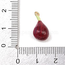 Подвески с эмалью из фруктового сплава&nbsp;LS-ENAM-P264-02E-G