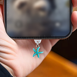 8 шт. 4-х видов пластиковых мобильных пылезащитных заглушек&nbsp;HJEW-CN00013