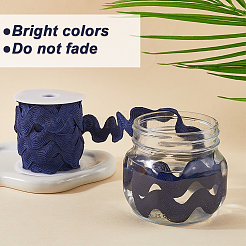 Лента из полиэстера с волнистой бахромой длиной 10 ярд.&nbsp;OCOR-GF0004-25A