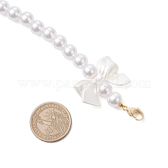 Резиновые ремни для мобильных телефонов из искусственного жемчуга&nbsp;HJEW-JM04005