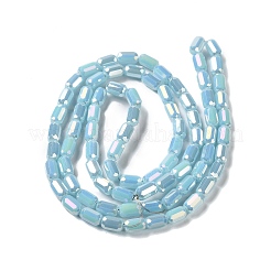 Стеклянные бусины с гальваническим покрытием &nbsp;EGLA-D031-01-09