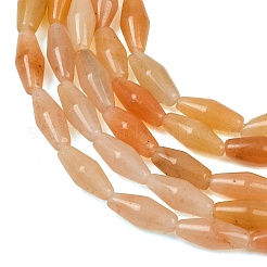 Натуральный красный авантюрин бисер нитей&nbsp;G-C270-C01