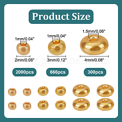 3 стиль 2966 шт стеклянные бусины&nbsp;SEED-HY0001-18