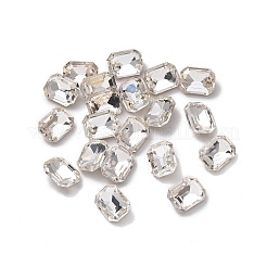 Стеклянные стразы кабошоны&nbsp;GGLA-P002-01C-07