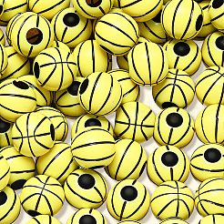 6 набор непрозрачных акриловых бусин&nbsp;OACR-SC0002-28