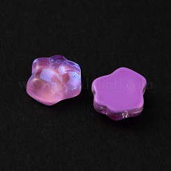 Кабошоны из смолы с отпечатком лапы&nbsp;MRMJ-WH0012-35D