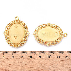 Подвеска-кабошон из не тускнеющей нержавеющей стали 304&nbsp;STAS-N114-02G