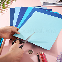 30 шт. 6-цветная крафт-бумага формата А4&nbsp;DIY-TAC0051-004B