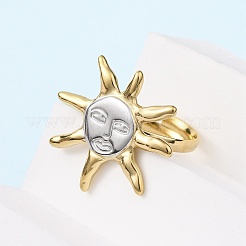 Кольца-манжеты из нержавеющей стали 304 для женщин&nbsp;RJEW-B136-03GP